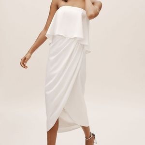 BHLDN Kelli Dress White/Ivory US 0 NWT